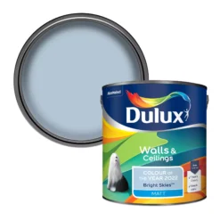 Dulux Walls & Ceilings Bright Skies Matt Emulsion Paint, 2.5L