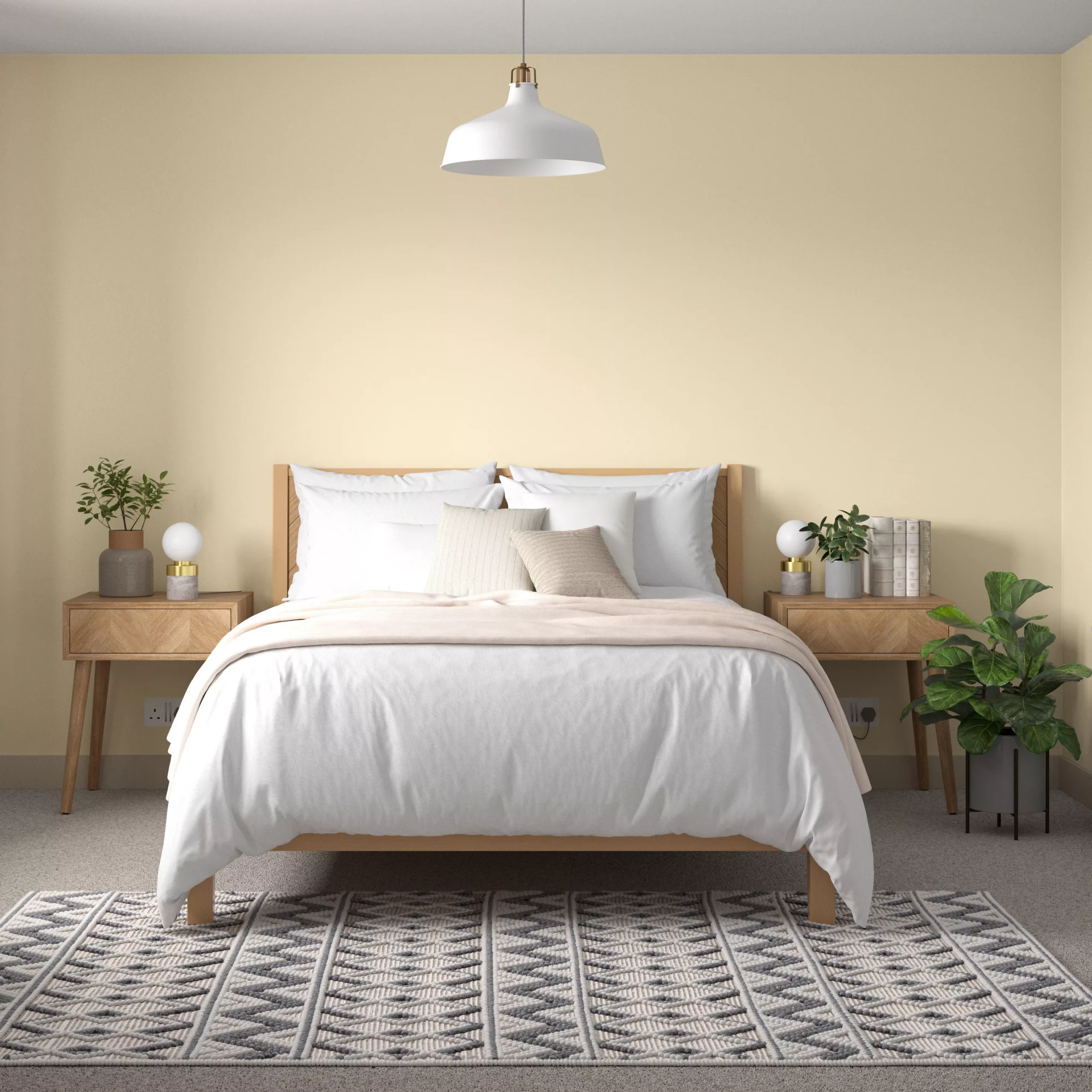 Dulux Walls & Ceilings Buttermilk Matt Emulsion Paint, 2.5L 5 Dulux Walls & Ceilings Buttermilk Matt Emulsion Paint, 2.5L - Image 5