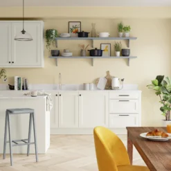 Dulux Walls & Ceilings Buttermilk Matt Emulsion Paint, 5L -Dulux dulux walls ceilings buttermilk matt emulsion paint 5l5010212013038 05i bq