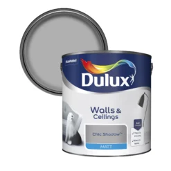 Dulux Walls & Ceilings Chic Shadow Matt Emulsion Paint, 2.5L