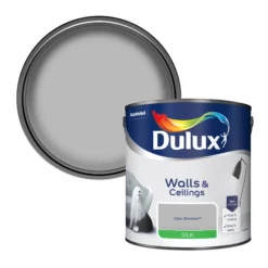 Dulux Walls & Ceilings Chic Shadow Silk Emulsion Paint, 2.5L