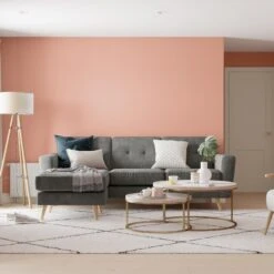 Dulux Walls & Ceilings Copper Blush Matt Emulsion Paint, 2.5L -Dulux dulux walls ceilings copper blush matt emulsion paint 2 5l5010212618158 01i bq