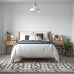 Dulux Walls & Ceilings Cornflower White Matt Emulsion Paint, 5L -Dulux dulux walls ceilings cornflower white matt emulsion paint 5l5010212535950 02i bq