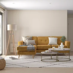 Dulux Walls & Ceilings Egyptian Cotton Matt Emulsion Paint, 2.5L -Dulux dulux walls ceilings egyptian cotton matt emulsion paint 2 5l5010212477748 02i bq