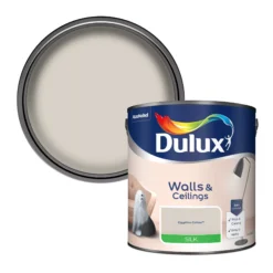 Dulux Walls & Ceilings Egyptian Cotton Silk Emulsion Paint, 2.5L