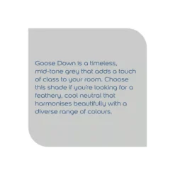 Dulux Walls & Ceilings Goose Down Matt Emulsion Paint, 2.5L -Dulux dulux walls ceilings goose down matt emulsion paint 2 5l5010212618127 36c bq