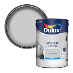 Dulux Walls & Ceilings Goose Down Matt Emulsion Paint, 5L