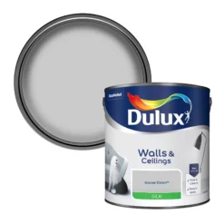 Dulux Walls & Ceilings Goose Down Silk Emulsion Paint, 2.5L