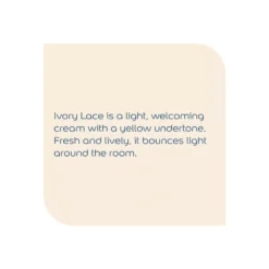 Dulux Walls & Ceilings Ivory Lace Matt Emulsion Paint, 2.5L -Dulux dulux walls ceilings ivory lace matt emulsion paint 2 5l5010212477786 36c bq