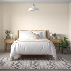 Dulux Walls & Ceilings Ivory Lace Matt Emulsion Paint, 5L -Dulux dulux walls ceilings ivory lace matt emulsion paint 5l5010212495469 02i bq