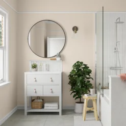 Dulux Walls & Ceilings Magnolia Matt Emulsion Paint, 2.5L -Dulux dulux walls ceilings magnolia matt emulsion paint 2 5l5010212100448 06i bq