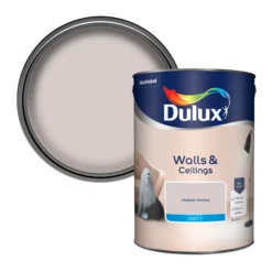 Dulux Walls & Ceilings Mellow Mocha Matt Emulsion Paint, 5L