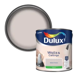 Dulux Walls & Ceilings Mellow Mocha Silk Emulsion Paint, 2.5L