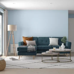 Dulux Walls & Ceilings Mineral Mist Matt Emulsion Paint, 2.5L -Dulux dulux walls ceilings mineral mist matt emulsion paint 2 5l5010212494875 02i bq