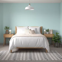 Dulux Walls & Ceilings Mint Macaroon Matt Emulsion Paint, 2.5L -Dulux dulux walls ceilings mint macaroon matt emulsion paint 2 5l5010212573051 02i bq