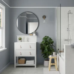 Dulux Walls & Ceilings Natural Slate Silk Emulsion Paint, 5L -Dulux dulux walls ceilings natural slate silk emulsion paint 5l5010212647844 06i bq