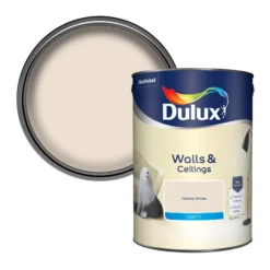 Dulux Walls & Ceilings Natural Wicker Matt Emulsion Paint, 5L