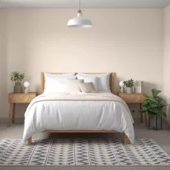 Dulux Walls & Ceilings Natural Wicker Matt Emulsion Paint, 5L -Dulux dulux walls ceilings natural wicker matt emulsion paint 5l5010212495483 02i bq