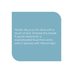 Dulux Walls & Ceilings Nordic Sky Matt Emulsion Paint, 2.5L -Dulux dulux walls ceilings nordic sky matt emulsion paint 2 5l5010212618165 36c bq