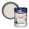 Dulux Walls & Ceilings Nutmeg White Matt Emulsion Paint, 5L