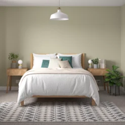 Dulux Walls & Ceilings Overtly Olive Silk Emulsion Paint, 2.5L -Dulux dulux walls ceilings overtly olive silk emulsion paint 2 5l5010212640142 07i bq