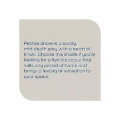 Dulux Walls & Ceilings Pebble Shore Silk Emulsion Paint, 2.5L -Dulux dulux walls ceilings pebble shore silk emulsion paint 2 5l5010212573167 36c bq