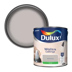 Dulux Walls & Ceilings Perfectly Taupe Silk Emulsion Paint, 2.5L