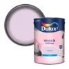 Dulux Walls & Ceilings Pretty Pink Matt Emulsion Paint, 5L