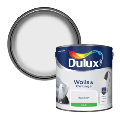 Dulux Walls & Ceilings Rock Salt Silk Emulsion Paint, 2.5L