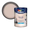 Dulux Walls & Ceilings Soft Stone Matt Emulsion Paint, 5L