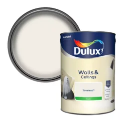 Dulux Walls & Ceilings Timeless Silk Emulsion Paint, 5L