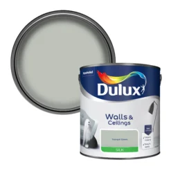 Dulux Walls & Ceilings Tranquil Dawn Silk Emulsion Paint, 2.5L