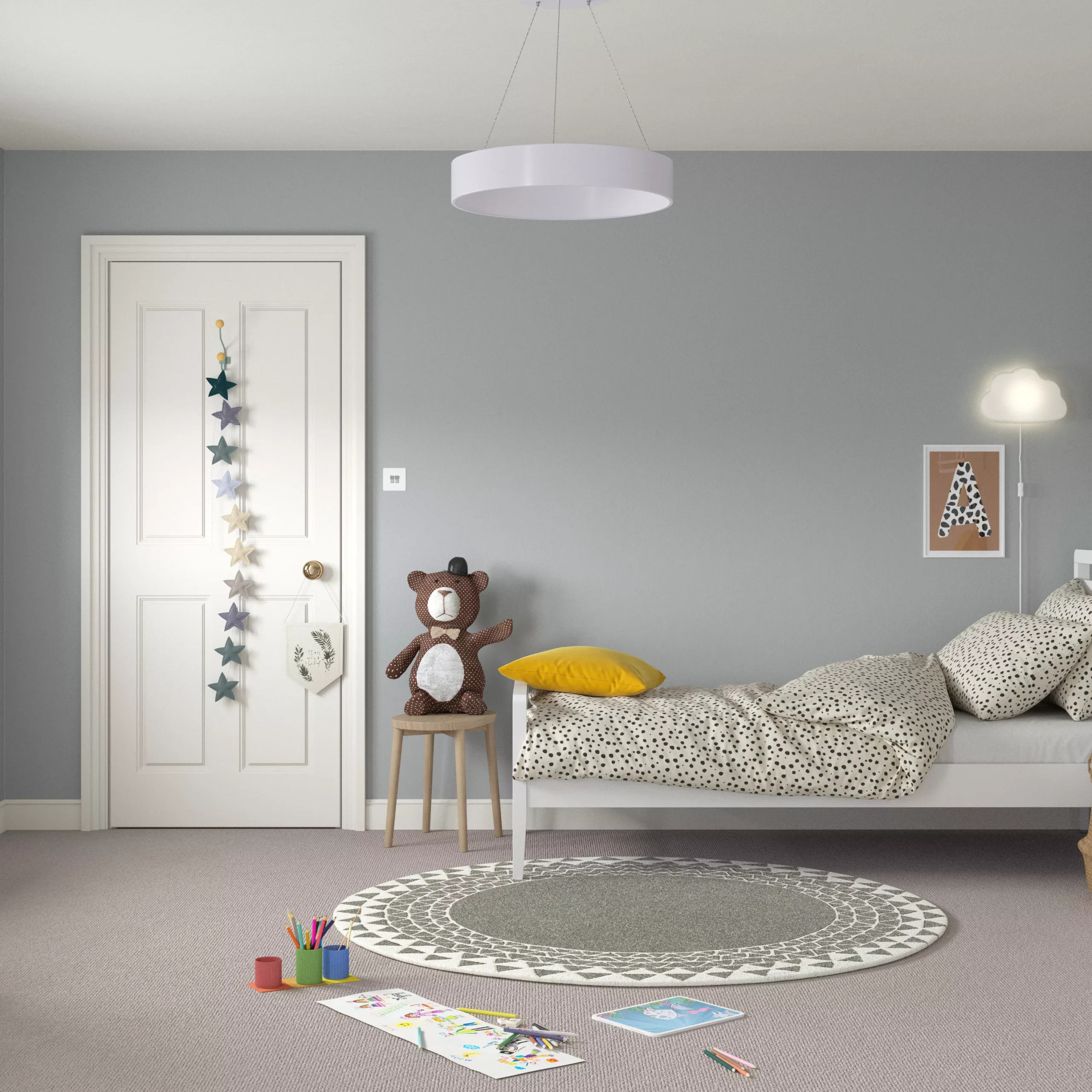 Dulux Walls & Ceilings Warm Pewter Matt Emulsion Paint, 2.5L 4 Dulux Walls & Ceilings Warm Pewter Matt Emulsion Paint, 2.5L - Image 4