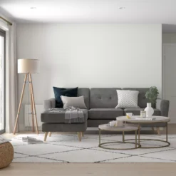 Dulux Walls & Ceilings White Mist Matt Emulsion Paint, 5L -Dulux dulux walls ceilings white mist matt emulsion paint 5l5010212517307 07i bq