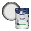 Dulux Walls & Ceilings White Mist Silk Emulsion Paint, 5L