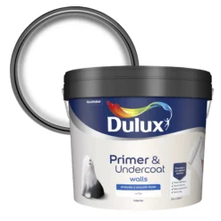Dulux Walls White Primer & Undercoat, 10L