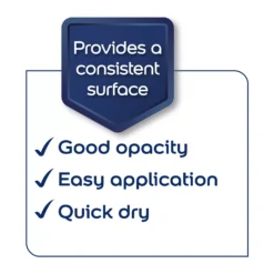 Dulux Walls White Primer & Undercoat, 5L -Dulux dulux walls white primer undercoat 5l5010212641316 01t bq