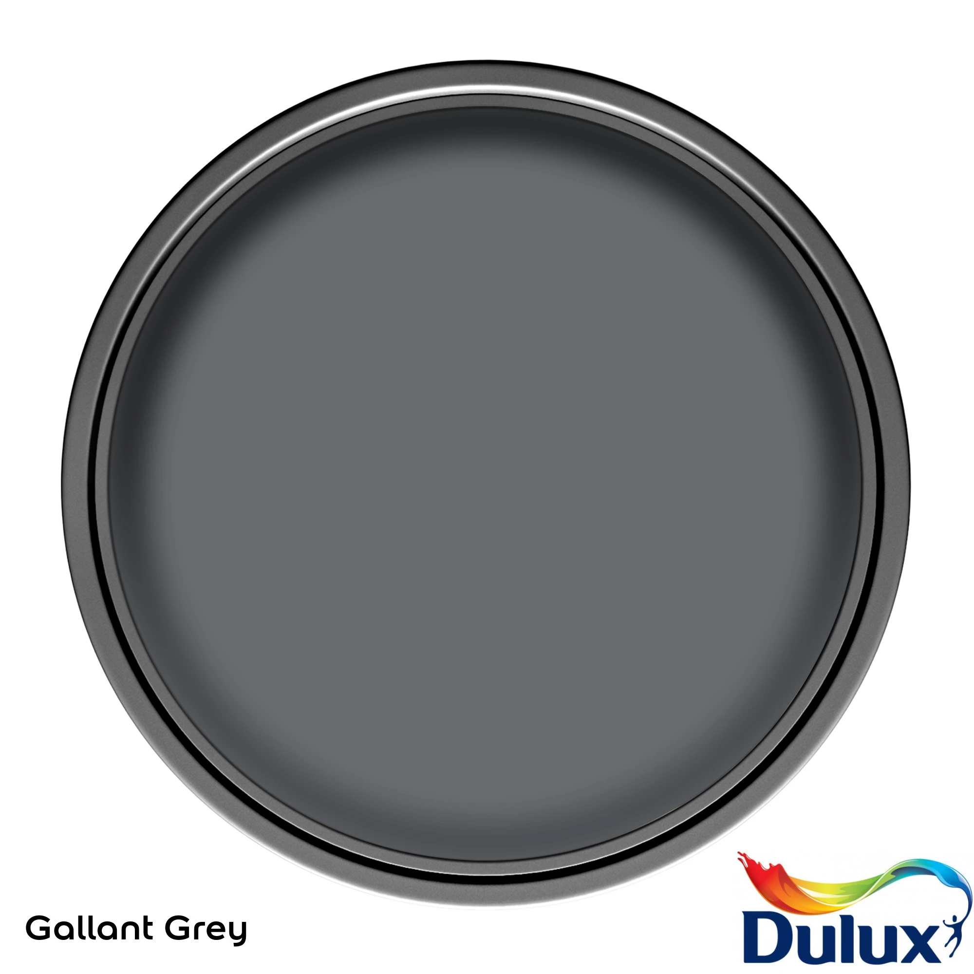 Dulux Weathershield Gallant Grey Satinwood Multi-surface Paint, 750ml 3 Dulux Weathershield Gallant Grey Satinwood Multi-surface Paint, 750ml - Image 3