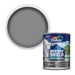 Dulux Weathershield Grey Metal & Wood Undercoat, 750ml
